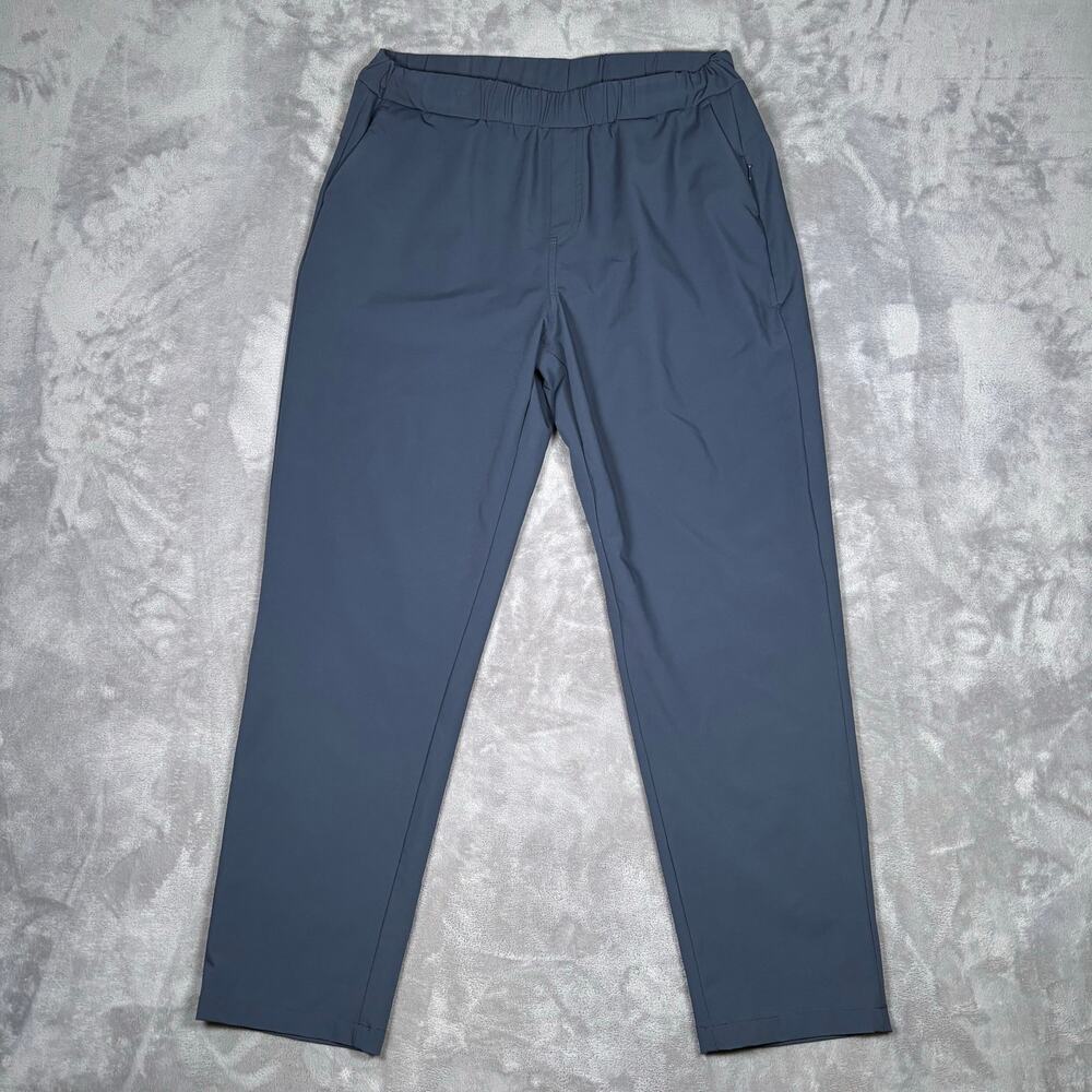 Cozy Earth Always Cropped Pants Eclipse Navy Blue Pull On Women’s Size M